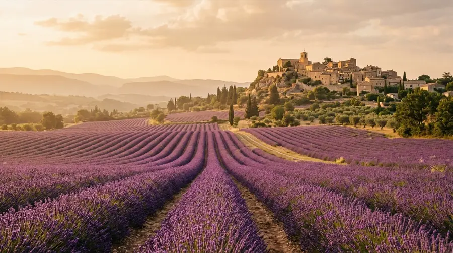 Provence, slowly